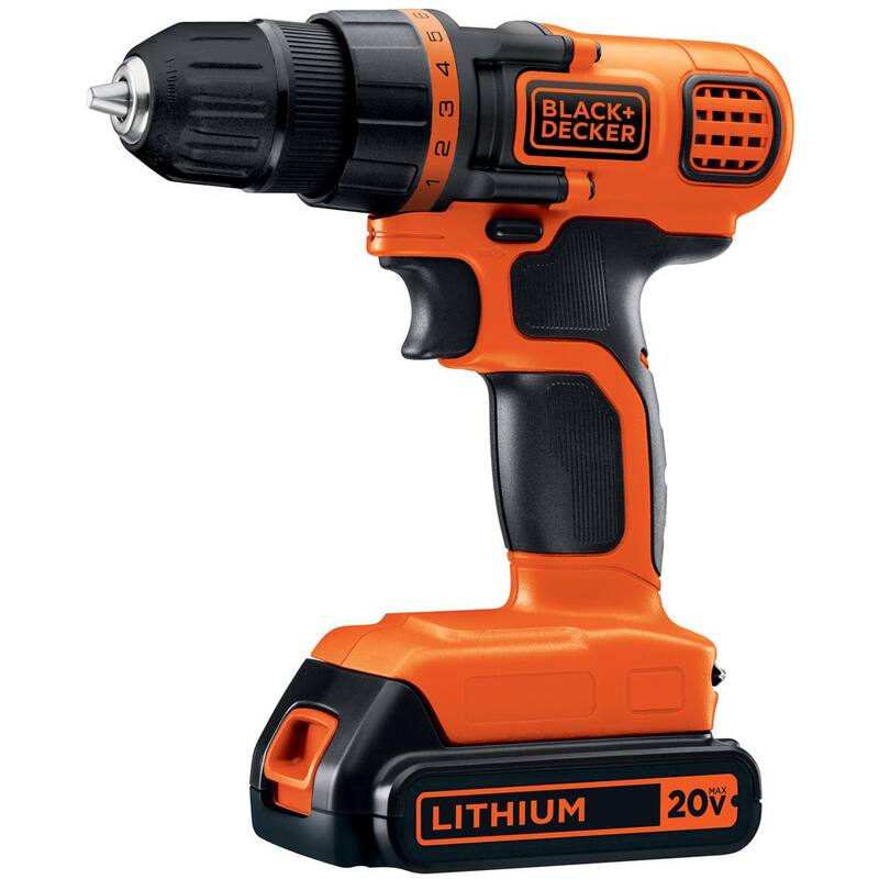 BLACK+DECKER 20V MAX - Kit de combo inalámbrico de 4 herramientas con baterías de 1.5Ah y cargador - BD4KITCDCRL