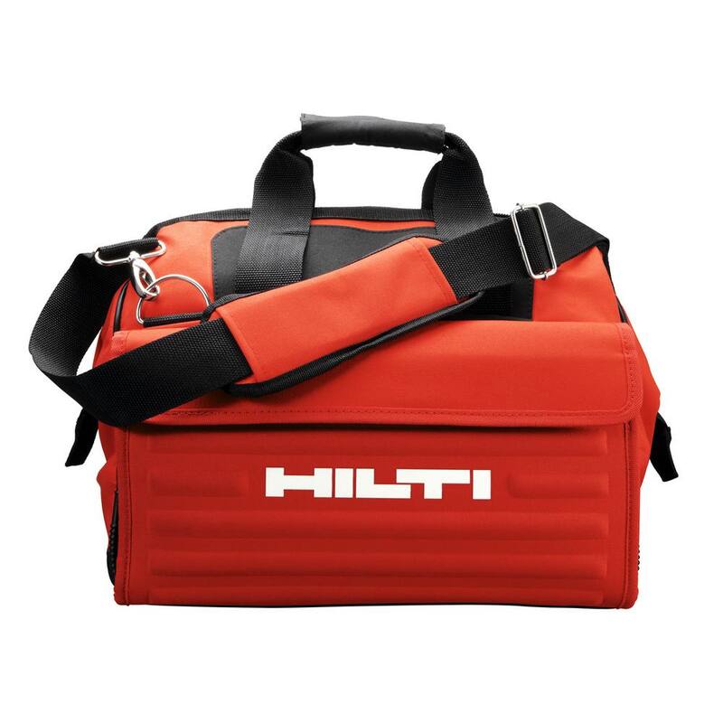 Martillo rotativo inalámbrico Hilti de 22 voltios de ion de litio TE 4 con dos baterías de 4.0 Ah, cargador, brocas y bolsa - 3577974