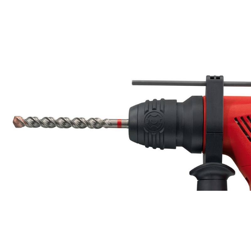 Martillo rotativo inalámbrico Hilti de 22 voltios de ion de litio TE 4 con dos baterías de 4.0 Ah, cargador, brocas y bolsa - 3577974