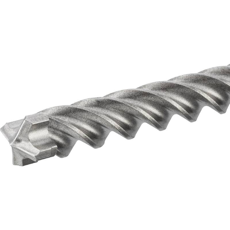 Martillo rotativo inalámbrico Hilti de 22 voltios de ion de litio TE 4 con dos baterías de 4.0 Ah, cargador, brocas y bolsa - 3577974
