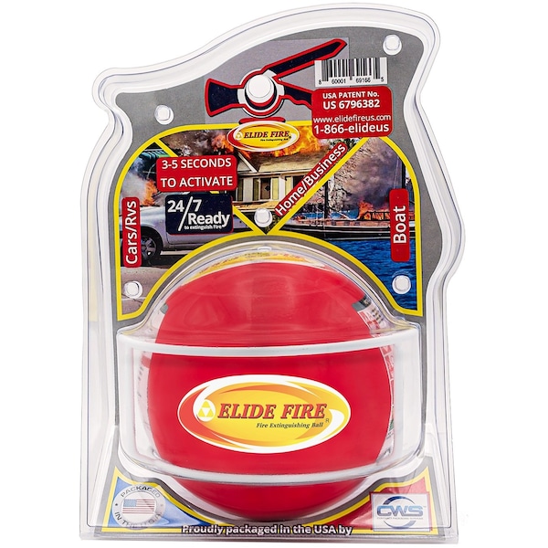 Elide Fire Rated For ABC Type Fires Mono Ammonium Phosphate Dry Chemical Agent Not U S Coast Guard Approved - ELY6