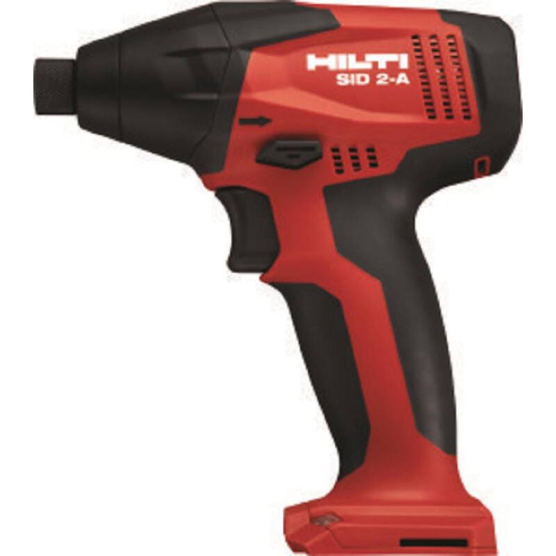Kit combo de taladro de impacto rotativo inalámbrico de 12 voltios con batería de iones de litio Hilti/Conductor de martillo/Broca y destornillador (3 herramientas) - 3536731