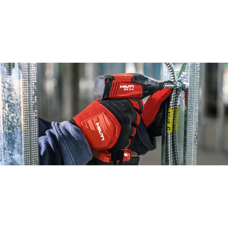 Kit combo de taladro de impacto rotativo inalámbrico de 12 voltios con batería de iones de litio Hilti/Conductor de martillo/Broca y destornillador (3 herramientas) - 3536731