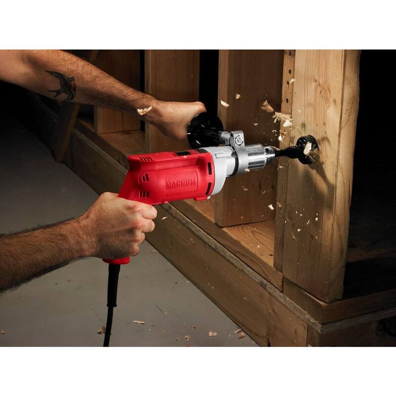 Milwaukee Taladro Magnum de 8 amperes y 1/2 pulgadas - 0299-20