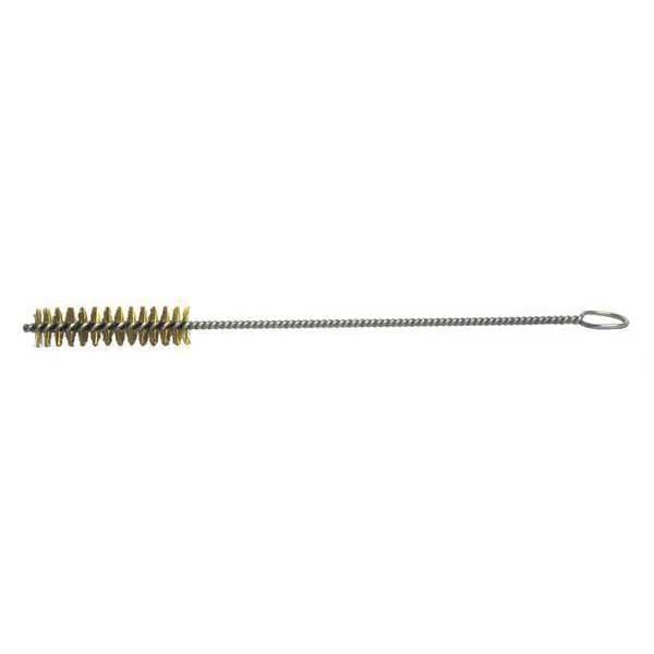 Westward Hand Tube Brush, 8" L, Brass, PK10 - 88408