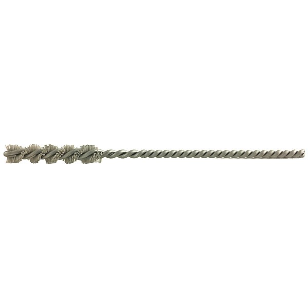 Brush Research Manufacturing 81AY250320SC Abrasive Nylon Brush. For .250" Bore Dia., 320SC, 1.5" Brush Part, 3" OAL - 81AY250320SC