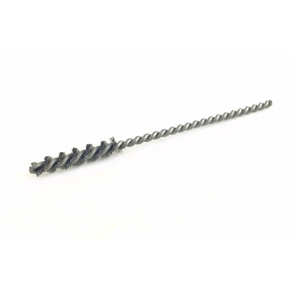 Brush Research Manufacturing 81A35M Mini Deburring Brush, 3.5mm Diameter., .003SS, 1" Brush Part, 3" Overall Length - 81A35M