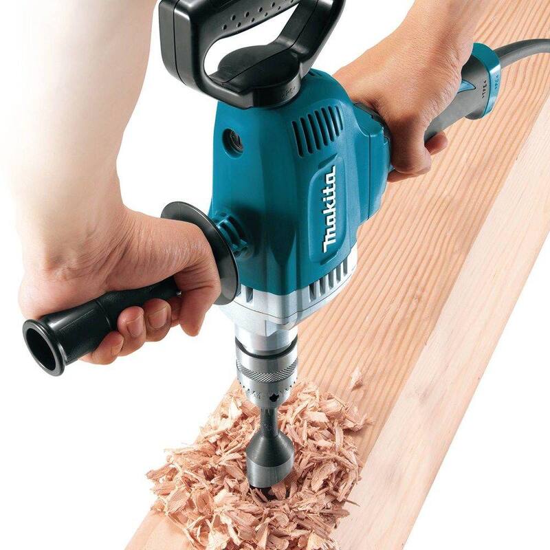 Makita Taladro de mango en forma de pala con cable de 8.5 amperes y 1/2 pulgada - DS4012.