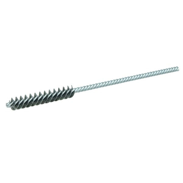 Weiler 3/8" Power Tube Brush, .006" Steel Wire Fill, 2-1/16" Brush Length - 21232