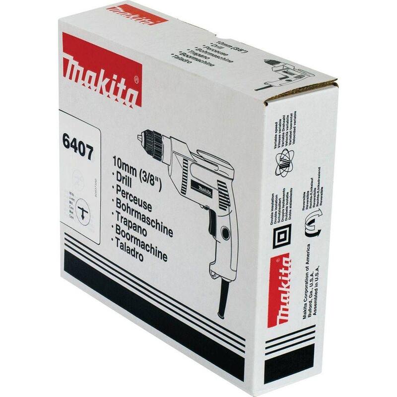 Makita 4.9 Amp 3/8 in. Taladro - 6407
