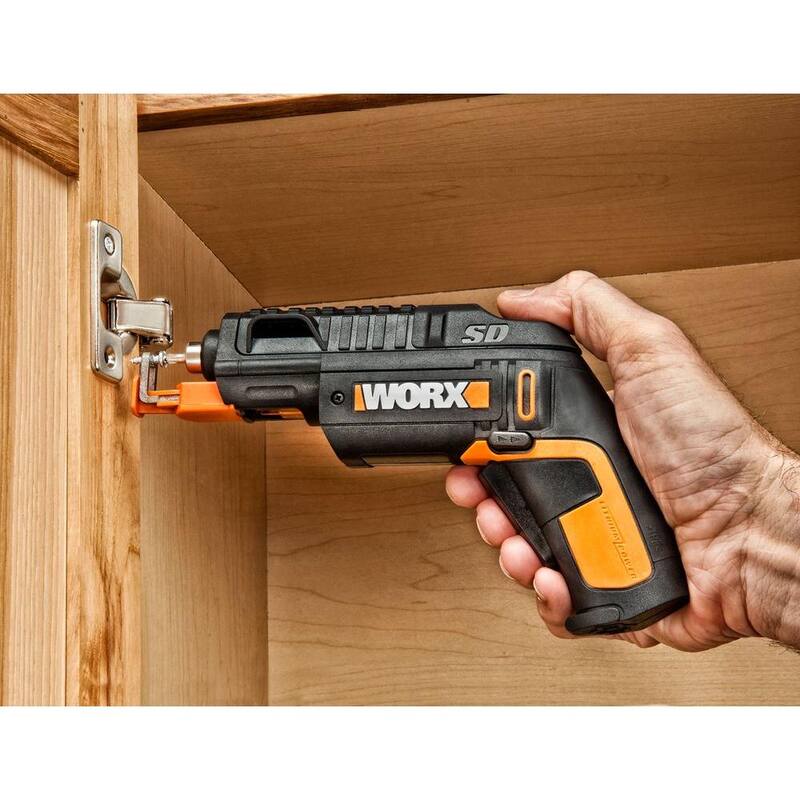Destornillador inalámbrico de 1/4 de pulgada con batería de litio de 4 voltios - WX255L