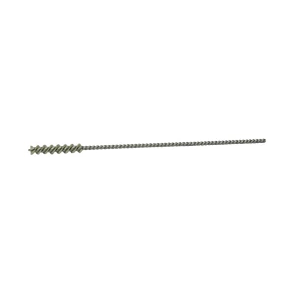 Weiler .385" Nylox Micro Abrasive Tube Brush, 600 AO, 1" Brush Length - 26911