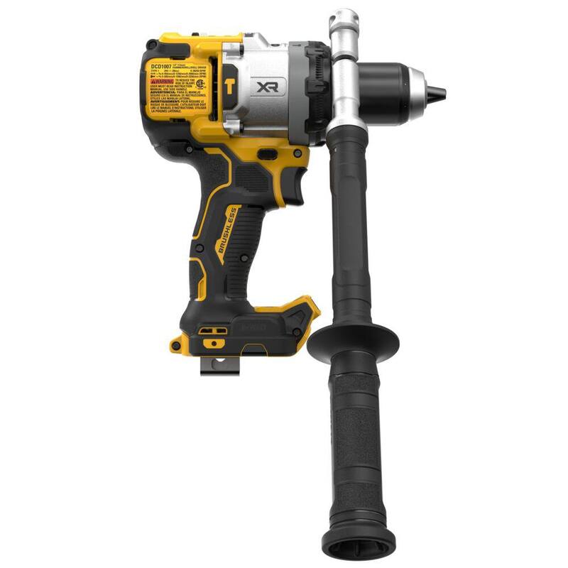 Broca de martillo inalámbrica sin escobillas DEWALT 20V MAX XR de 1/2 pulgadas (solo herramienta) - DCD1007B