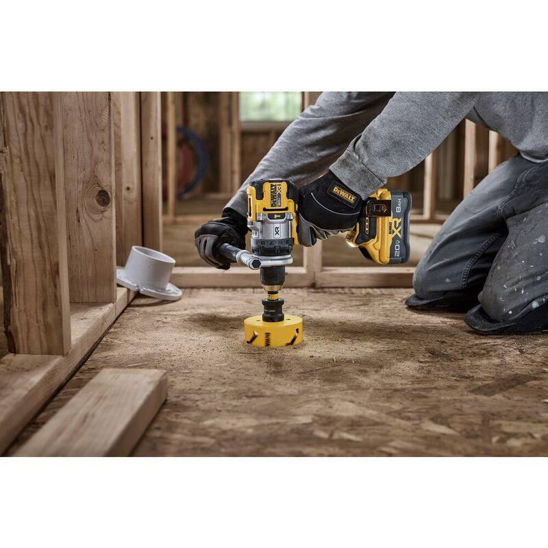 Broca de martillo inalámbrica sin escobillas DEWALT 20V MAX XR de 1/2 pulgadas (solo herramienta) - DCD1007B