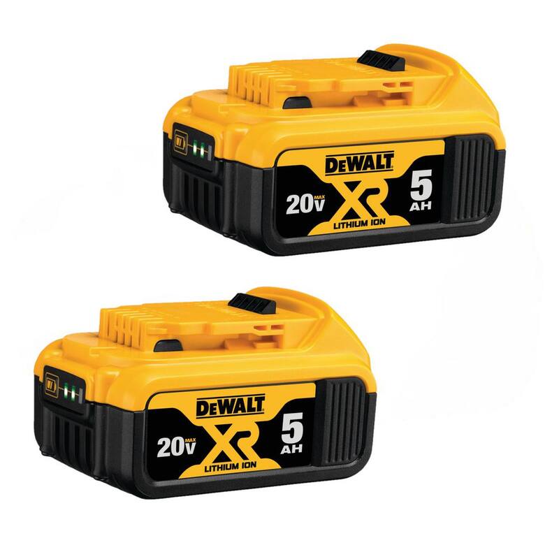 DEWALT 20V MAX XR Taladro inalámbrico con martillo sin escobillas de 3 velocidades de 1/2 pulgadas, sierra reciproca y (2) baterías de 20V 5.0Ah - DCD996P2W380B