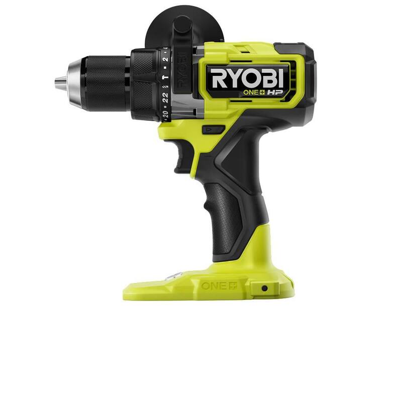 RYOBI ONE+ HP Taladro percutor inalámbrico sin escobillas de 18V con batería de 2.0 Ah y cargador - PBLHM101B-PSK005