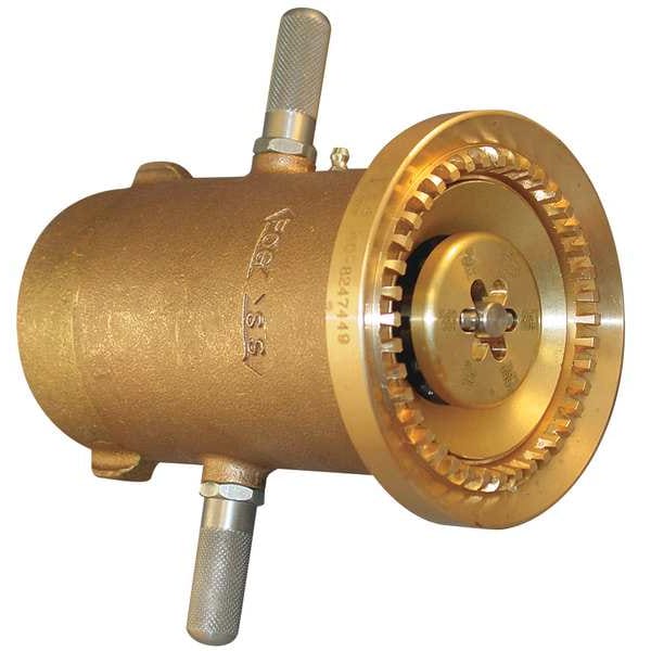 Moon American Industrial Fire Hose Nozzle, 2-1/2 In. - 529-2522