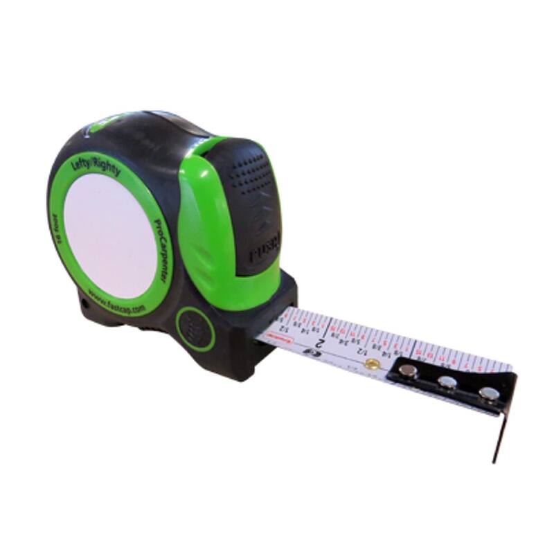 Cinta métrica estándar de 16 pies con bloqueo automático para zurdos y diestros - FC.PSSR-16AUTO