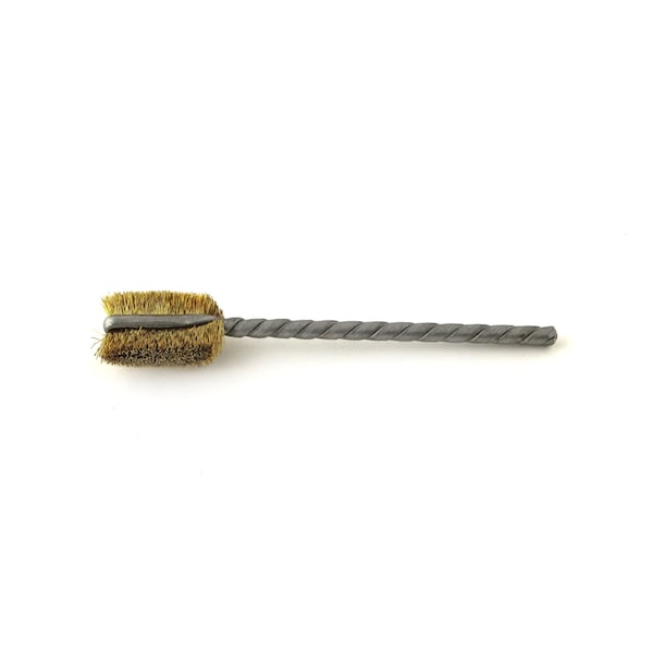 Brush Research Manufacturing BB500 Butterfly Brush, .500" Diameter, .005 Brass Fill. 2.25" Overall Length. Cut For Power - BB500