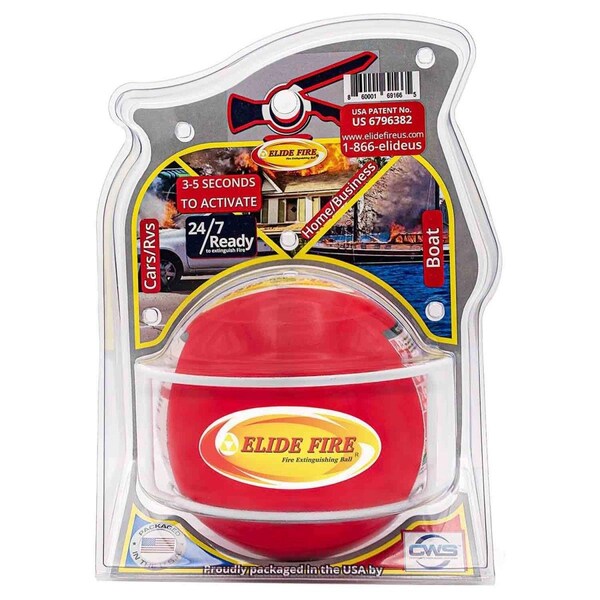 Powerhouse ELY6 6 in. Self Activating Ball Fire Extinguisher - PO3288854
