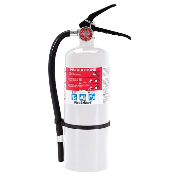 First Alert 5 lbs Fire Extinguisher for Home & Workshops US Coast Guard Agency Approval - FI6212