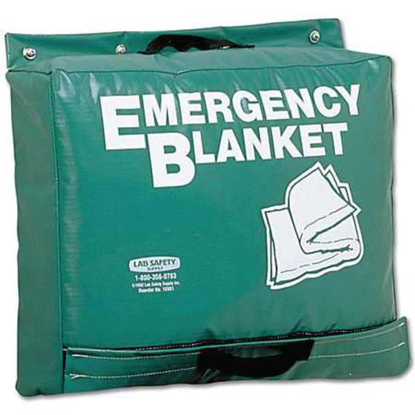 Zoro Select Emergency Blanket, Green, 70 In. x 82 In. - 9KYD5