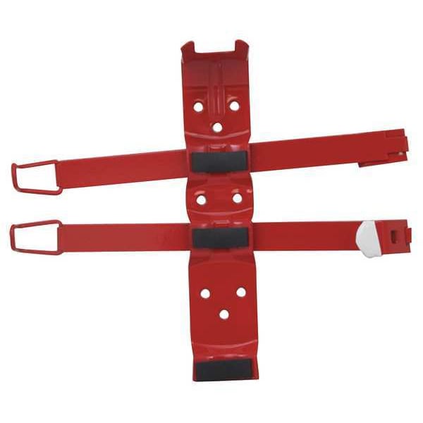 Amerex Fire Extinguisher Bracket, Vehicle/Marine/Aviation Bracket, Steel, For Tank Weight 2.5 lb - 817S