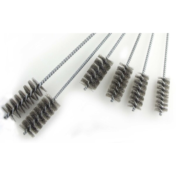 Brush Research Manufacturing 84SKITC, 6 Piece Brush Kit, Sizes Include Diameters 1.125" - 1.750", Stainless Steel - 84SKITC
