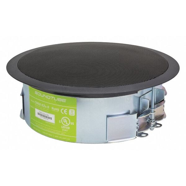 Soundtube In-Ceiling Speaker, Black, 64 Max. Wattage - CM82-EZS-II-BK