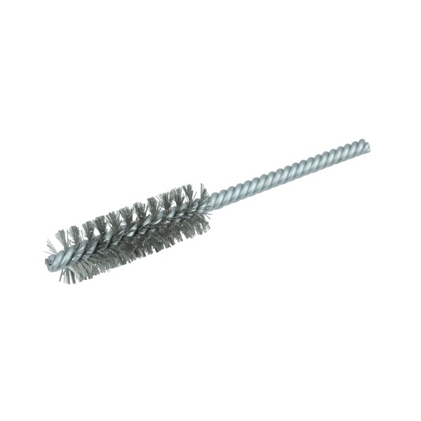 Weiler 5/8" Power Tube Brush, .005" Wire Fill, 2" Brush Length - 21118