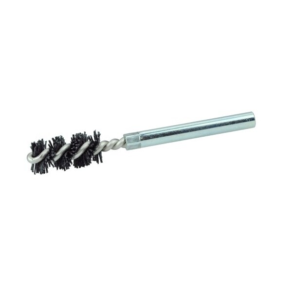 Weiler Burr-Rx 1/2"-Dia Brush, .026/120CG Crimped Fill, 1" Brush Len, 3-1/2" - 21759