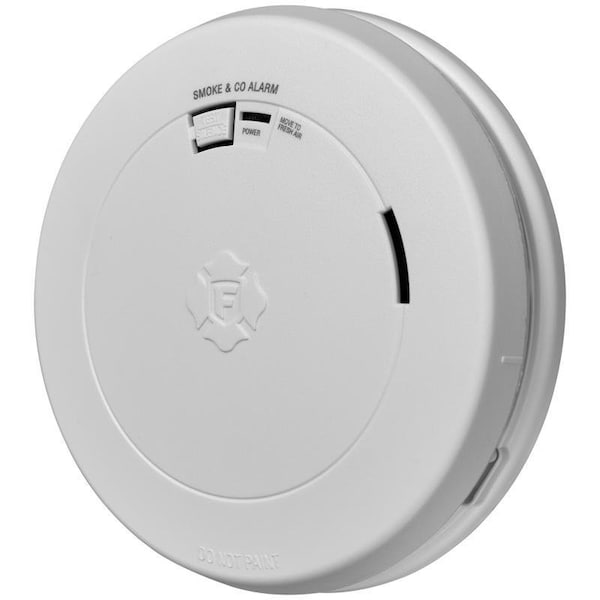 Brk BRK Battery-Powered Photoelectric Smoke and Carbon Monoxide Detector 6 pk - 1046801