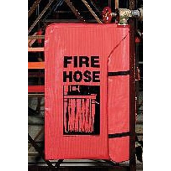 Zoro Select Fire Hose Cover, 17 In.L, 5-1/4 In.W, Red - 20896
