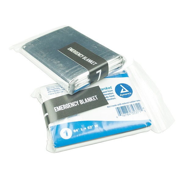 Zoll Emergency Blanket, Silver, Polyester Film - 8911-000240-01