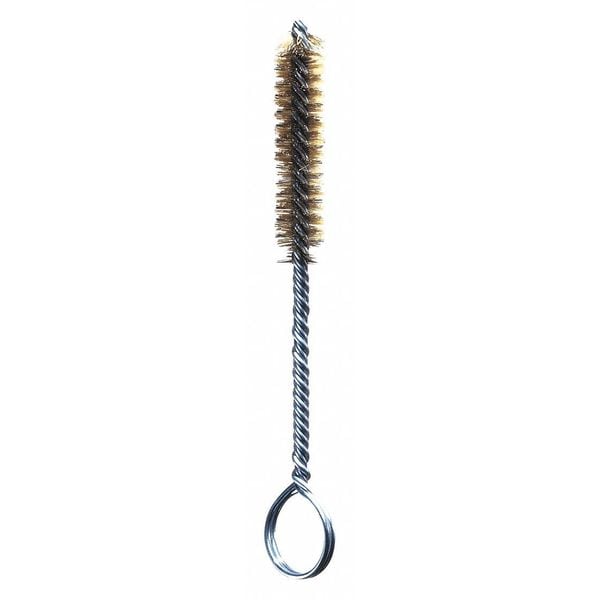 Tanis Brush Hvy Duty Tube Brush, .008, Brass, 5/8" dia. - 05463