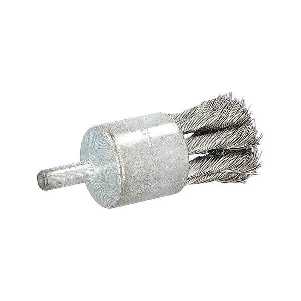 Zoro Select End Brush, 1"Dia., SS Bristle - 66254443228