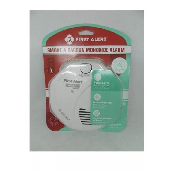 First Alert First Alert BRK 250648 Combination Smoke & Carbon Monoxide Photoelectric Alarm - 250648