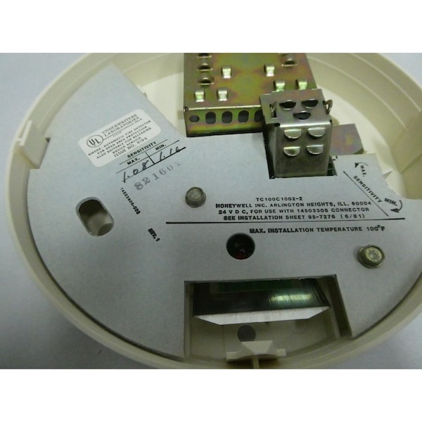 Honeywell Ionization 21.2-27.3V-Dc Smoke Detector - TC100C 1002