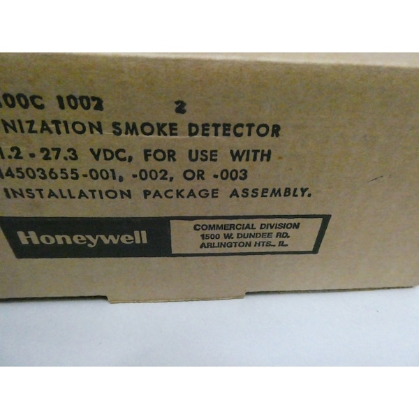 Honeywell Ionization 21.2-27.3V-Dc Smoke Detector - TC100C 1002