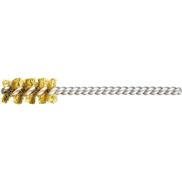 Pferd Power Tube Brsh, SS/SS, .005BrassWire, 1/2 - 83413