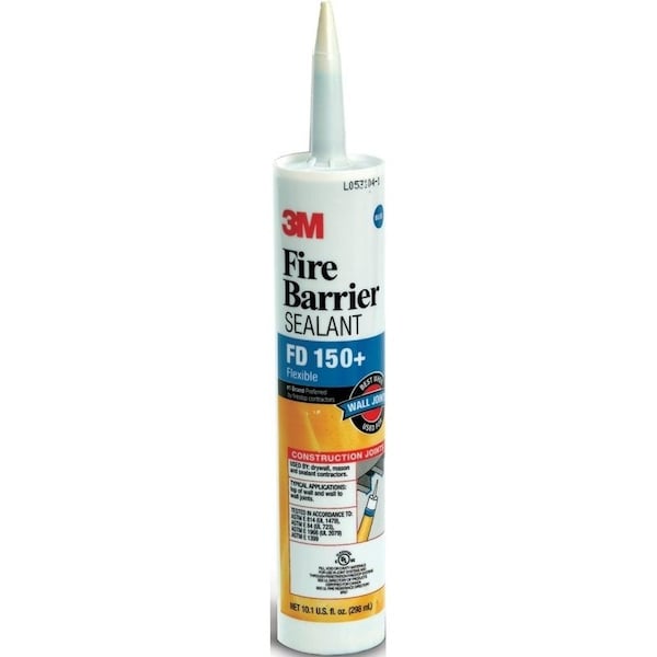 3M FD 150 Blue Fire Barrier Sealant, Blue, 40 to 122 deg F, 101 oz Cartridge - FIREDAM 150+ BLUE