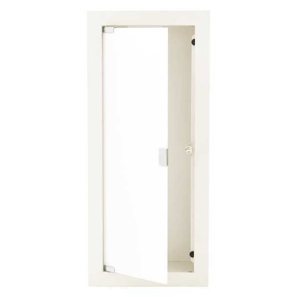 Buena Fire Extinguisher Cabinet, Semi Recessed, 26 3/4 in Height, 10 lb - 7122-A-18-VB