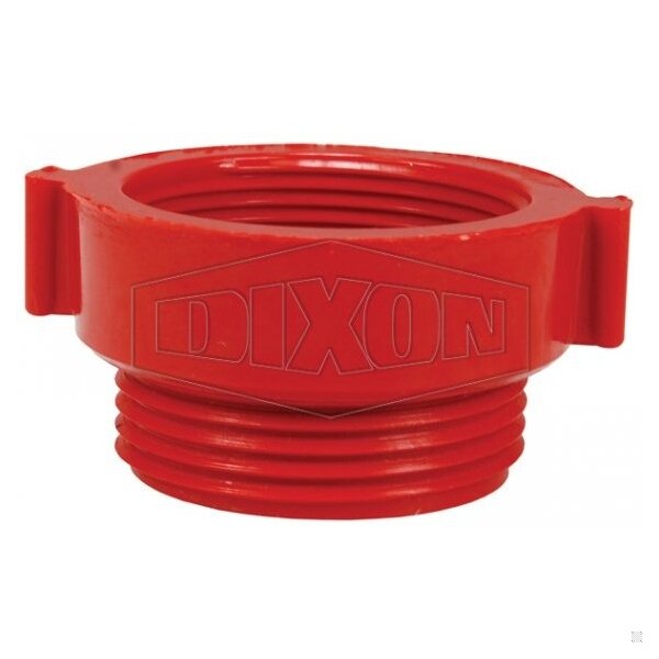 Dixon The Right Connection Reducer Rocker Lug Hydrant Adapter, 1-1/2 in, FNPSH x MNST, Polycarbonate, Dome - POLYHA15S15F