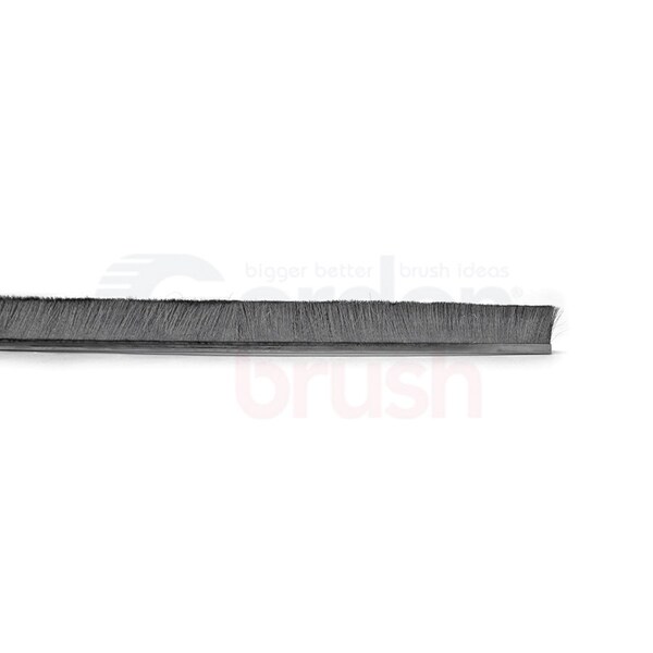 Gordon Brush Height 6" No. 4 Channel Strip Brush - .008" SS Bristle D - 44759