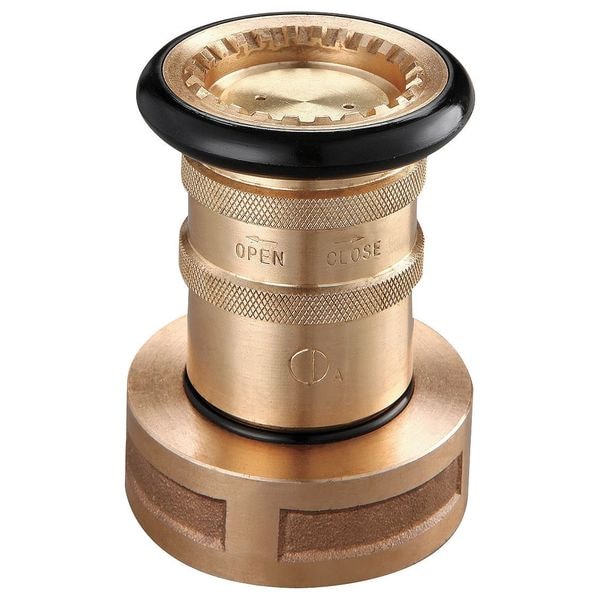 Zoro Select Industrial Fog Nozzle, 2-1/2 In., Black - 6AKC3
