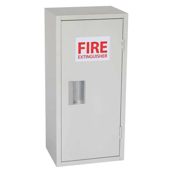 Zoro Select Fire Extinguisher Cabinet, Surface Mount, 25 9/16 in Height, 20 lb - 35GX44
