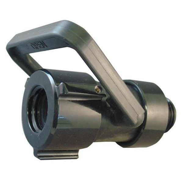 Moon American Swivel Shut Off, 1 In, Rigid, Twist - 542-1024