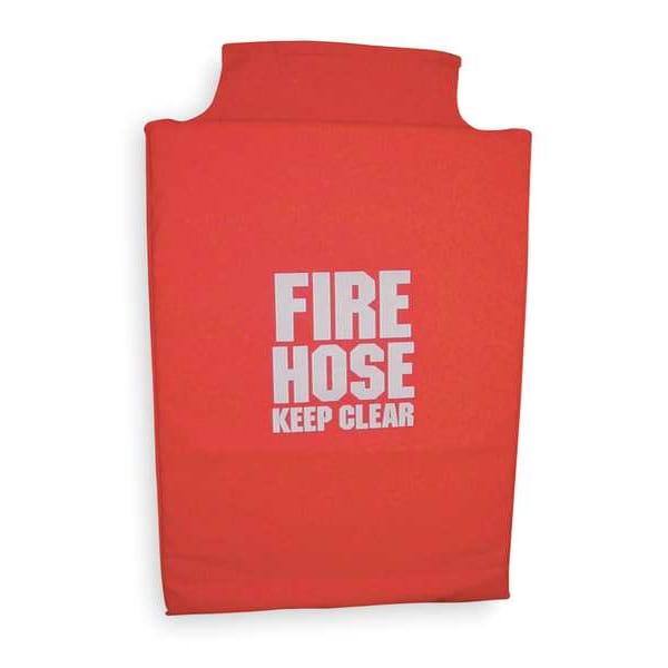Moon American Fire Hose Cover, 32 In.L, 22 In.W, Red - 139-29