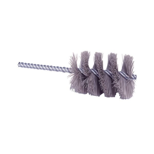 Weiler 1-3/4" Nylox Power Tube Brush, .040/80SC Fill, 2-1/2" Brush Length - 21311
