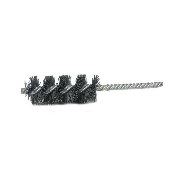 Weiler 7/8" Nylox Brush, .022/320SC Crimped Fill, 2-1/2" Brush Len - 21136